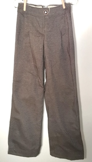 Brown-winter-jackquard-trousers